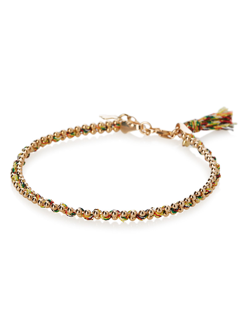 Gag et Lou Assorted Colourful thread Anne bracelet for women