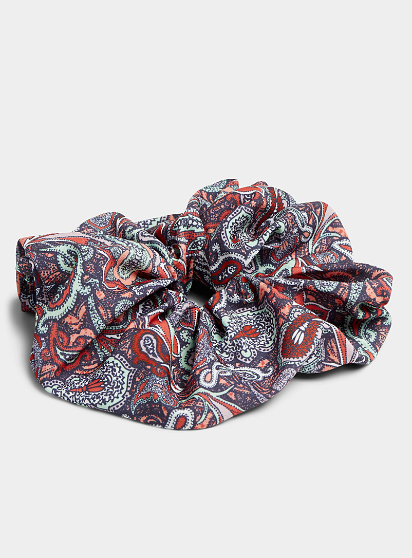 Simons Assorted Floral paisley oversized scrunchie for women