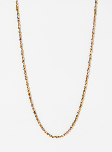 La cha&icirc;ne maille corde