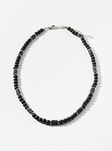 Mixed-bead necklace