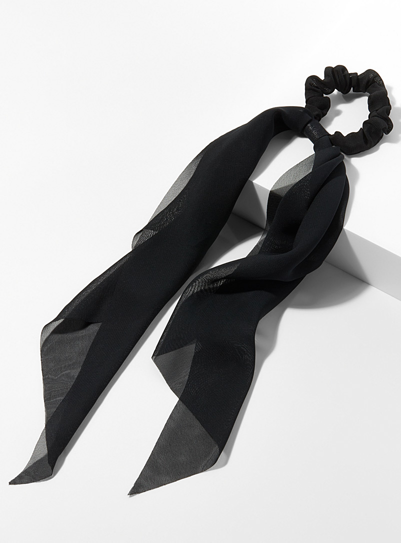 Simons: Le chouchou foulard vaporeux Noir pour femme