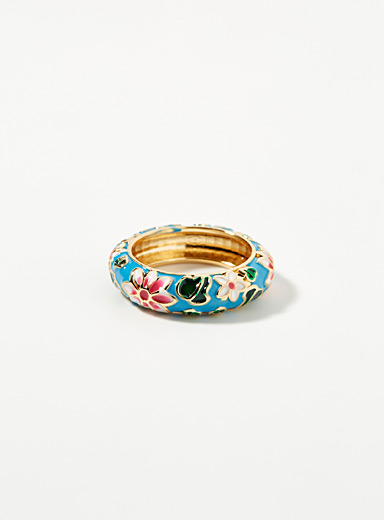 La bague jardin floral