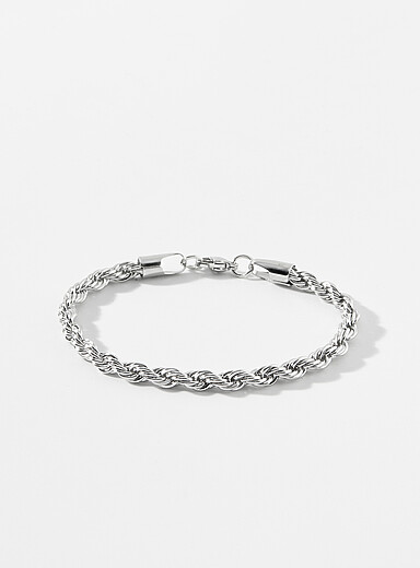 Cord-link bracelet