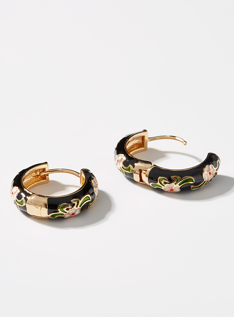 Mythical Flower Hoops