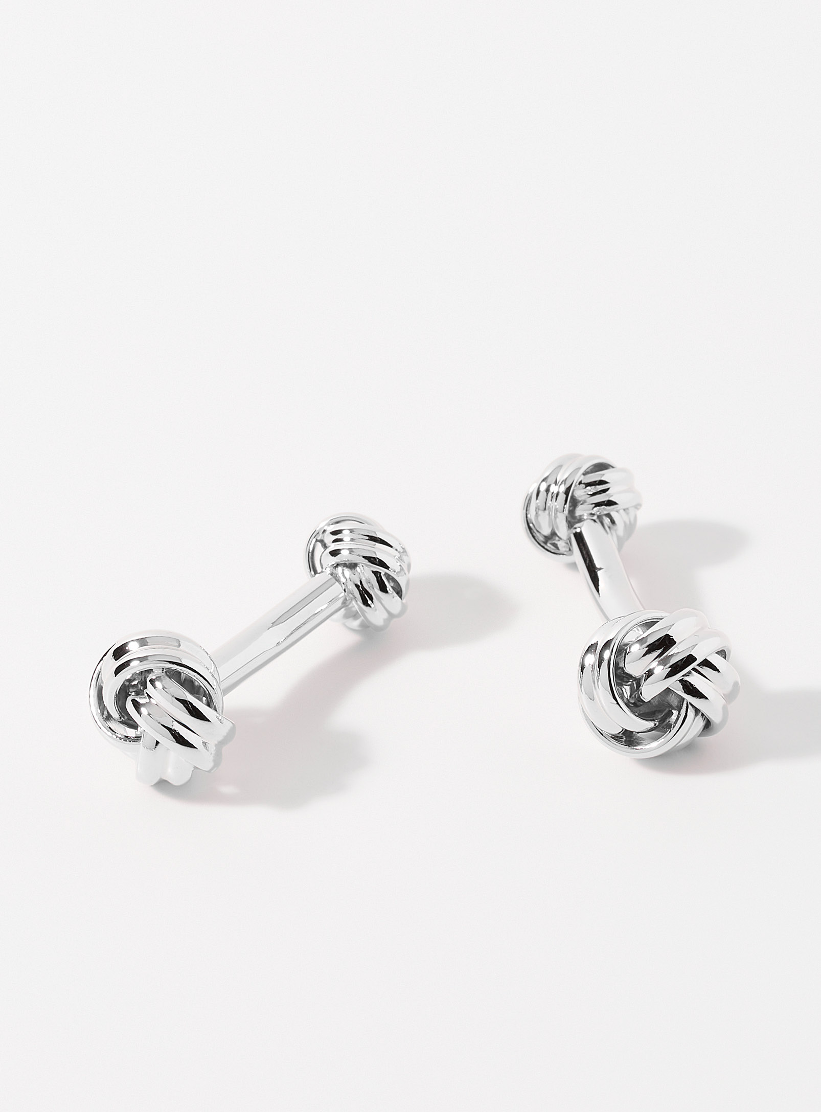 Le 31 Knot Cufflinks In Metallic