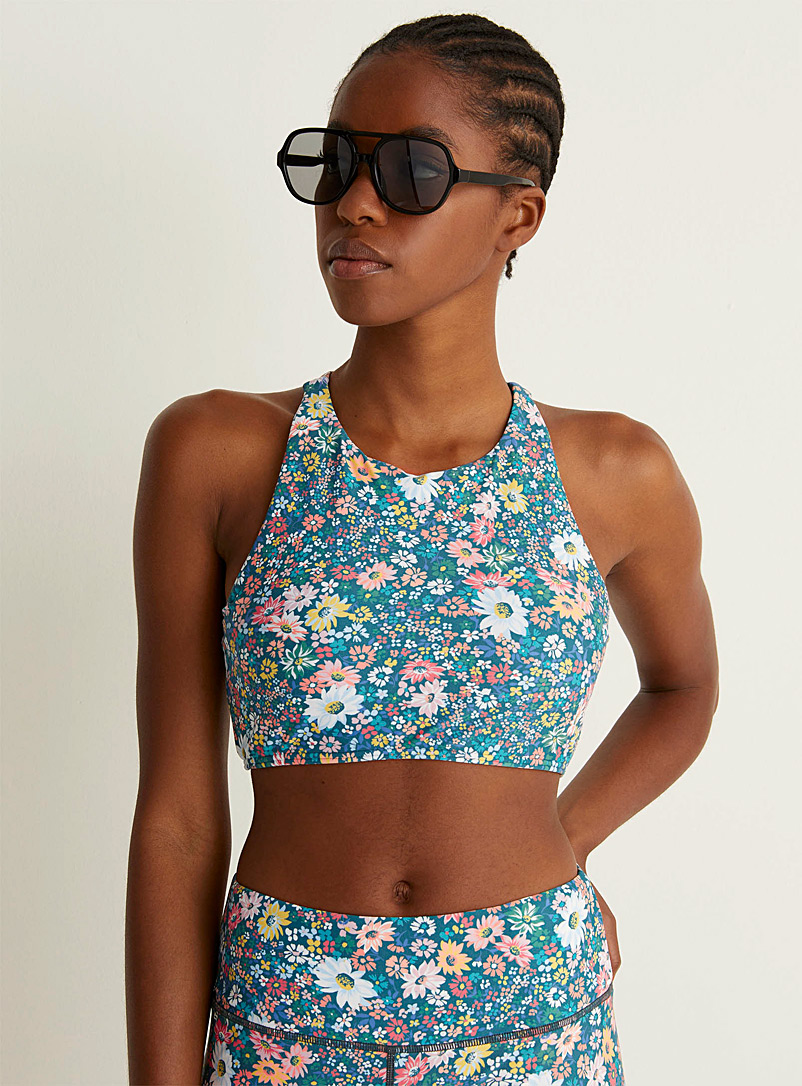 O'Neill Assorted Small flower sporty bralette At Twik for women
