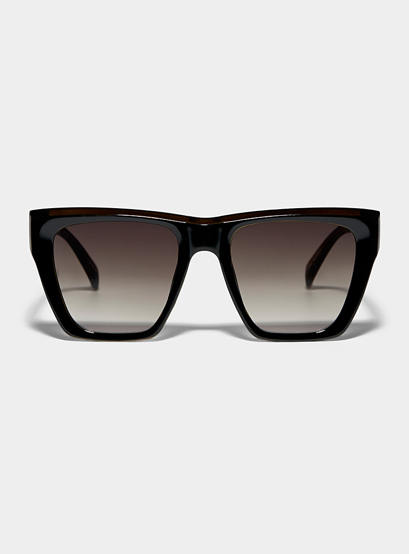 Simons Oxford Kennedy square cat-eye sunglasses for women