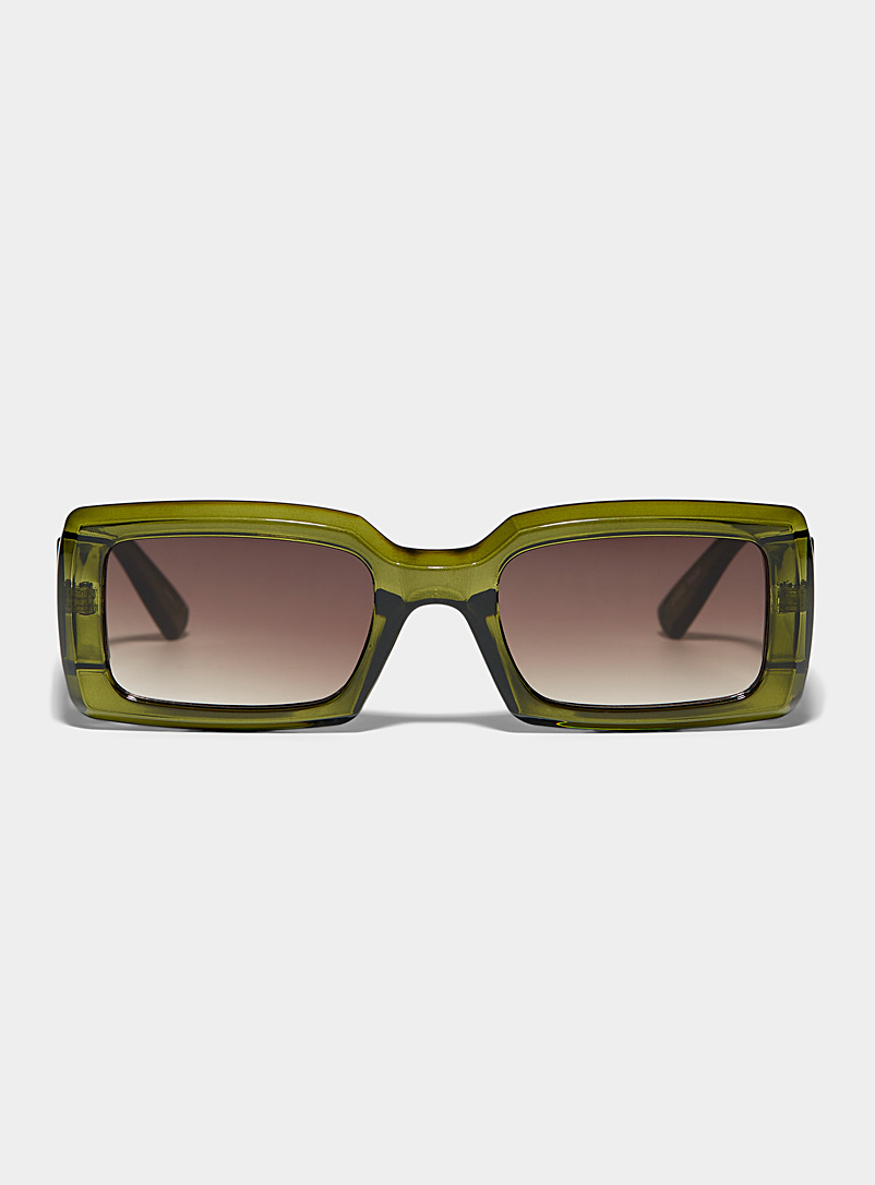 Rectangual Rsunglasses Women's Rectangle Sunglasses | Simons Canada