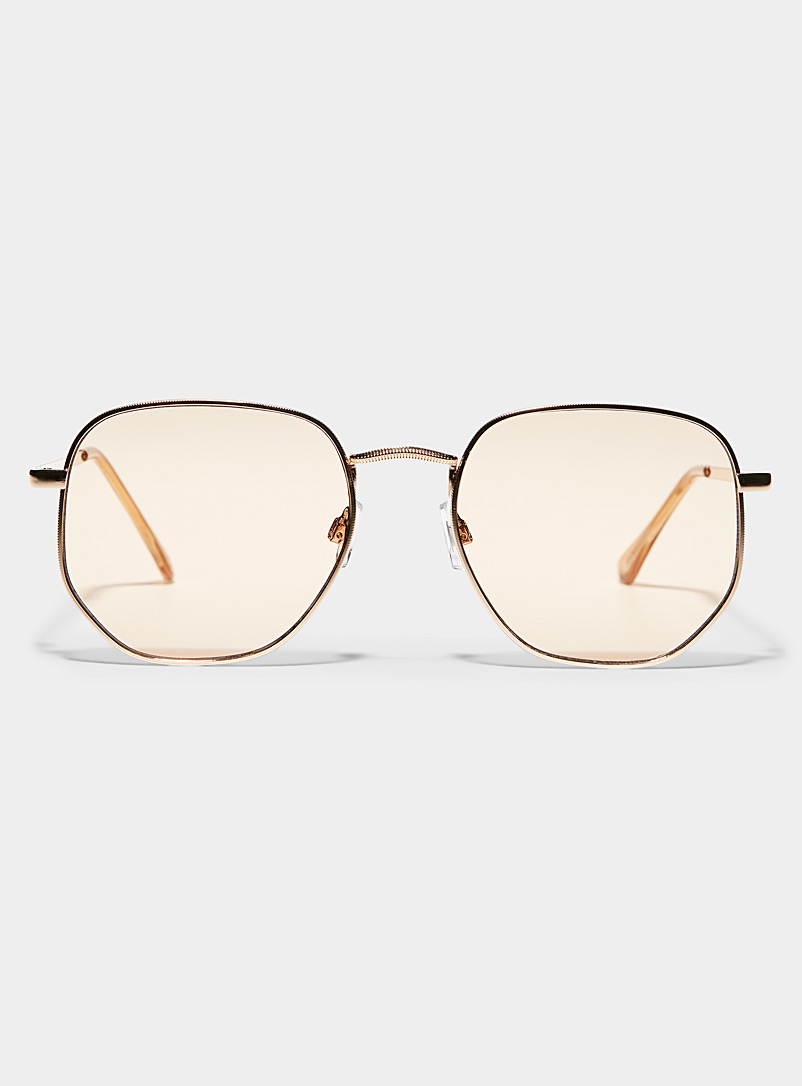 Simons Assorted Malia angular square sunglasses for women