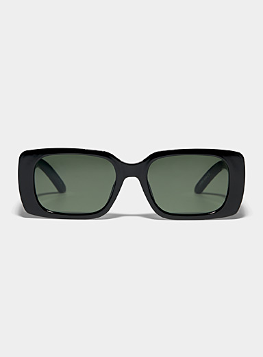 Aida monochrome rectangular sunglasses, Simons