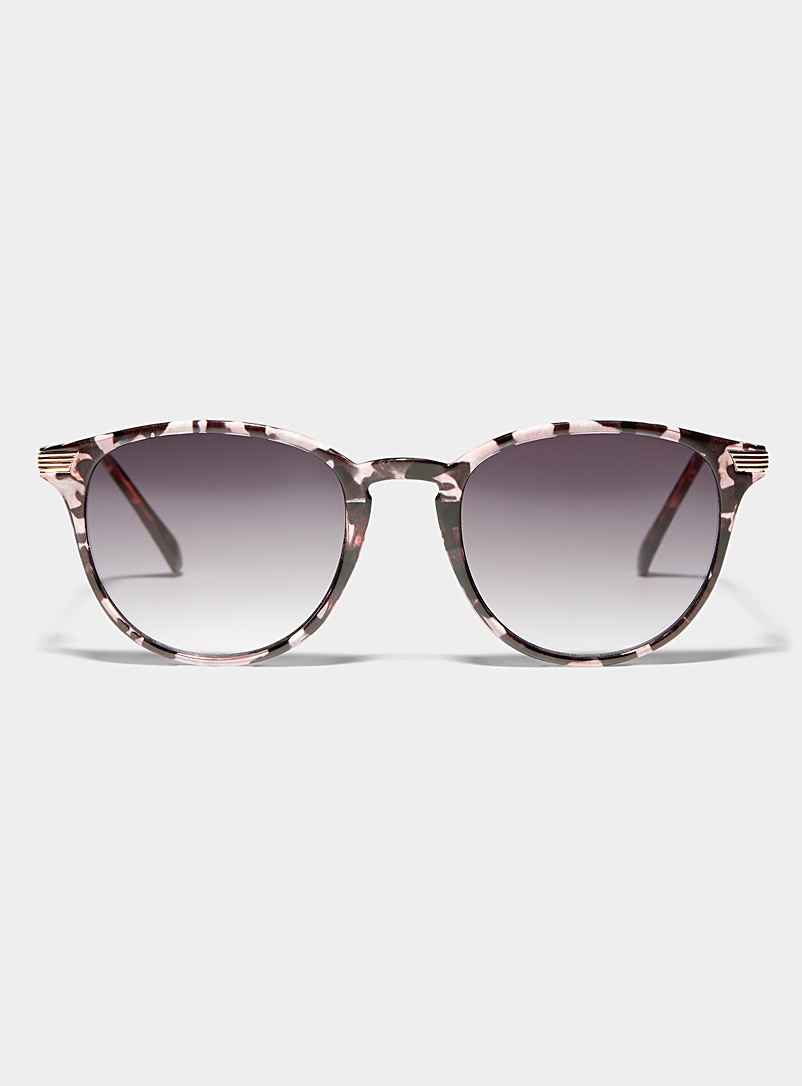 Simons Pink Maze round sunglasses for women