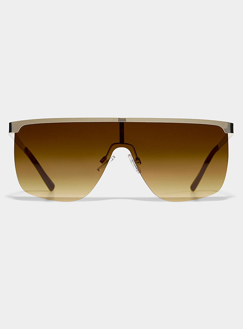 Simons Assorted Trinity visor sunglasses for women