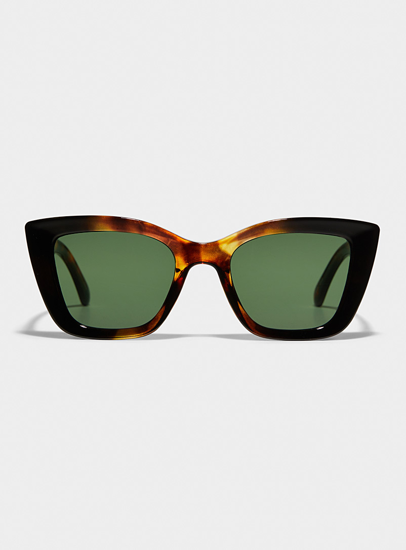 Simons Brown Diva cat-eye sunglasses for women