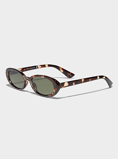 Les lunettes de soleil ovales Drew