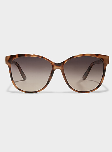 Les lunettes de soleil rondes polaris&eacute;es Lara