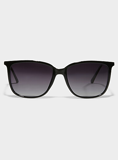 Les lunettes de soleil carr&eacute;es polaris&eacute;es Gabby