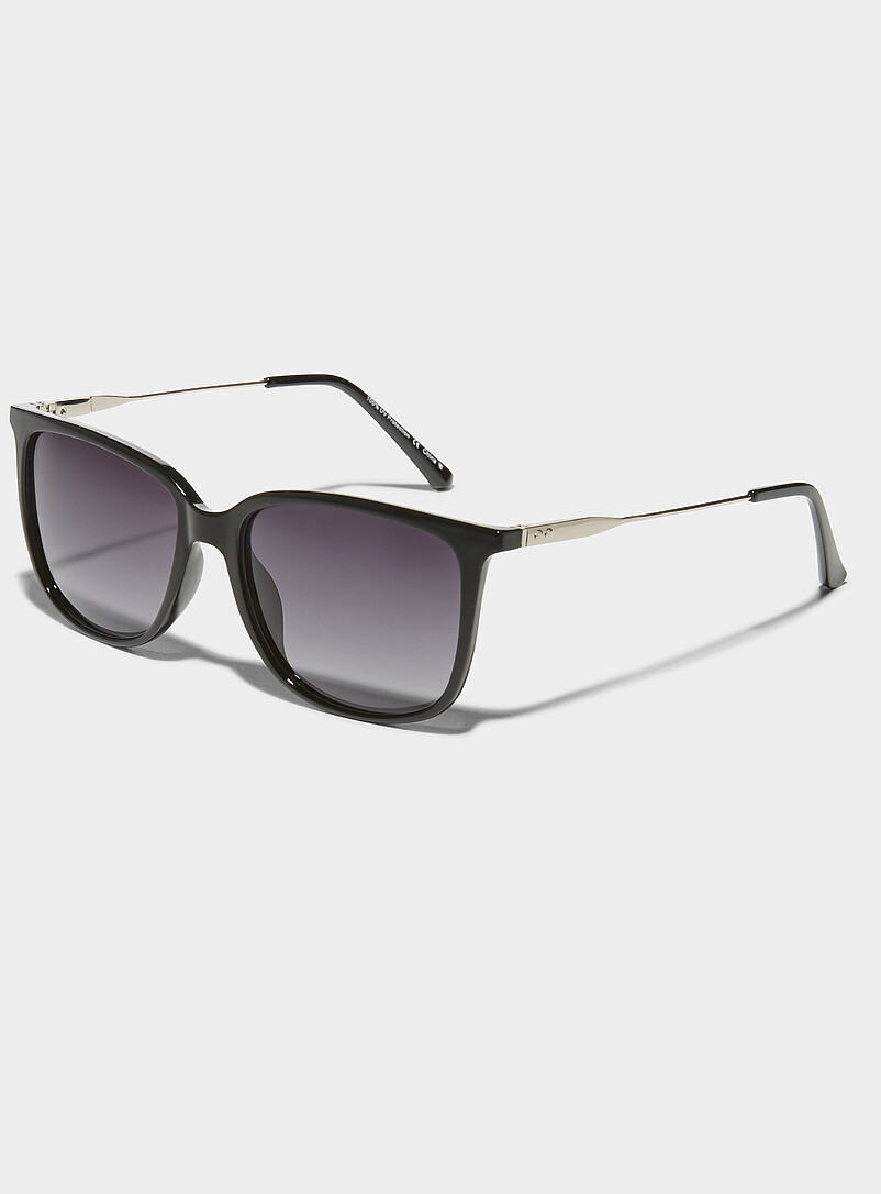 Simons Hazelnut Gabby polarized square sunglasses for women