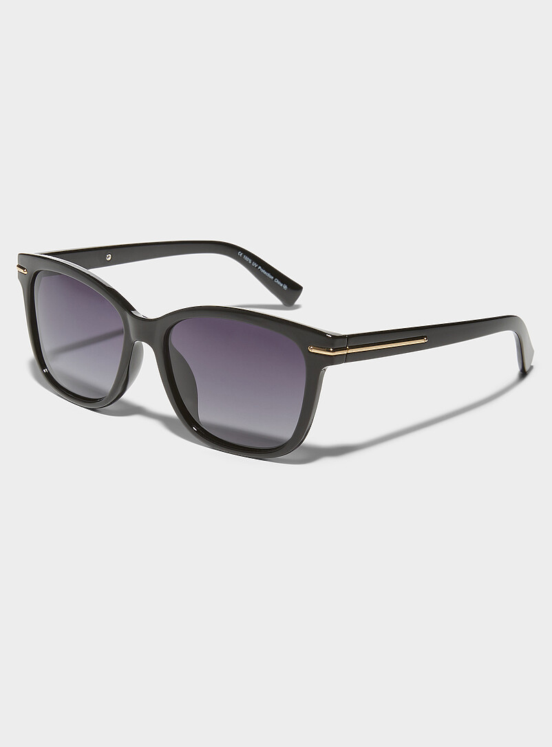 Simons Taupe Candice polarized square sunglasses for women