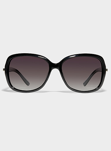 Margot polarized oversized rhinestone sunglasses