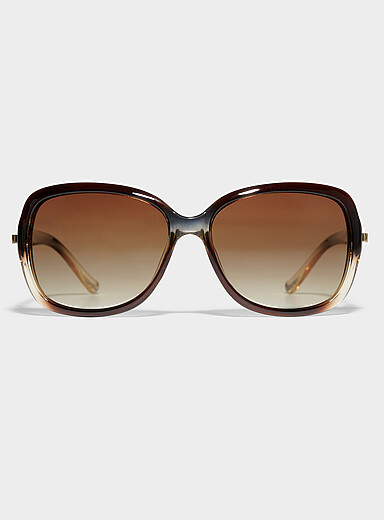 Margot polarized oversized rhinestone sunglasses