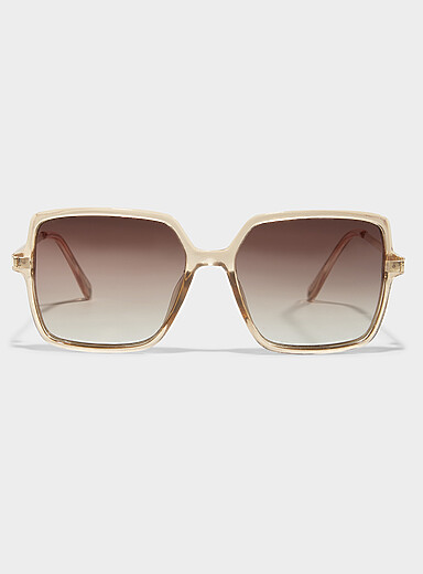 Sabrina polarized square sunglasses