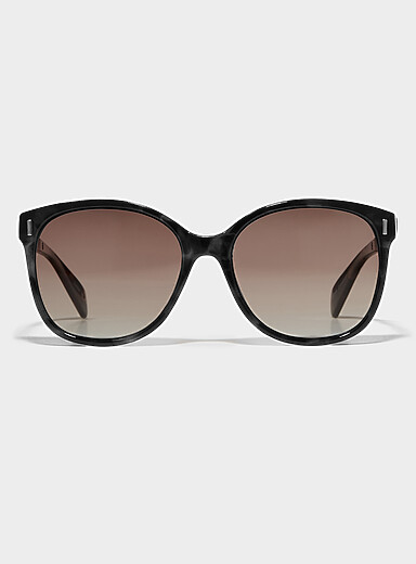 Les lunettes de soleil carr&eacute;es polaris&eacute;es Cinnamon