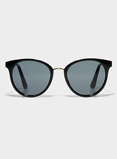 Les lunettes de soleil rondes Amanda