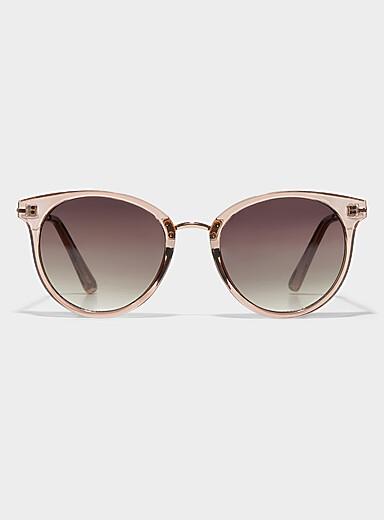 Les lunettes de soleil rondes Amanda