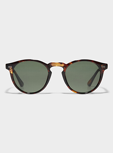 Morgan polarized round sunglasses