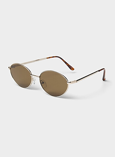 Les lunettes de soleil ovales Galen