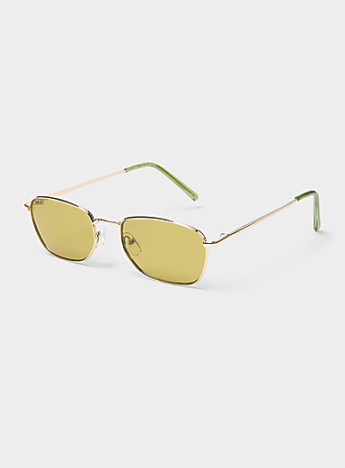 Les lunettes de soleil rectangulaires Daisy