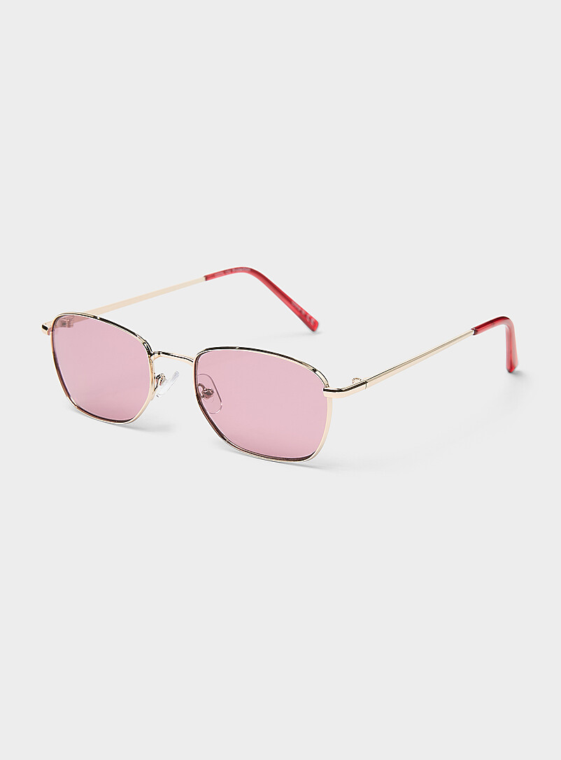 Simons: Les lunettes de soleil rectangulaires Daisy Assorti pour femme