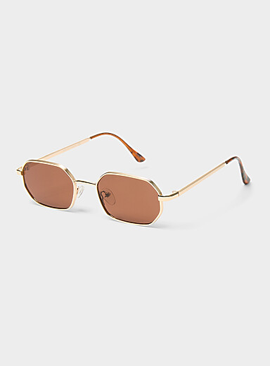 Martini geometric sunglasses