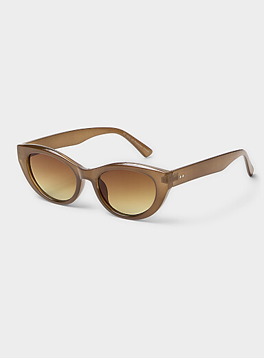 Brooke round cat-eye sunglasses