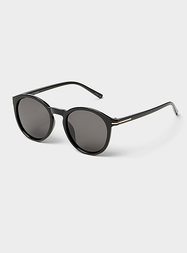 Kim polarized round sunglasses