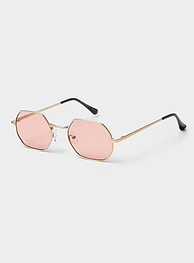Les lunettes de soleil hexagonales Cherie