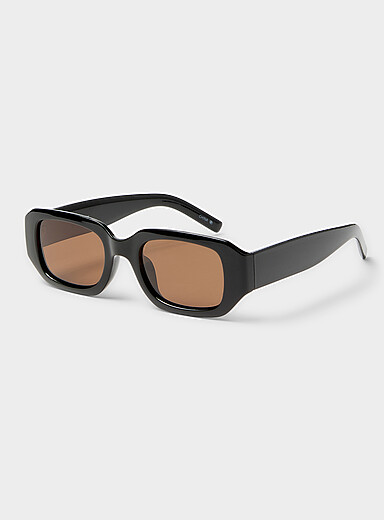 Les lunettes de soleil rectangulaires arrondies polaris&eacute;es Suzanne