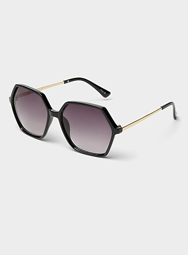 Nancy hexagonal sunglasses