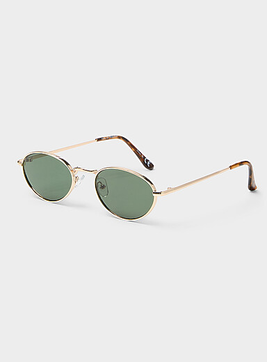 Les lunettes de soleil ovales Benny