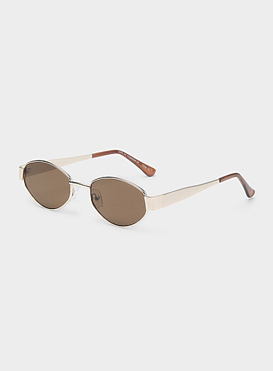 Les lunettes ovales &eacute;troites Brandi