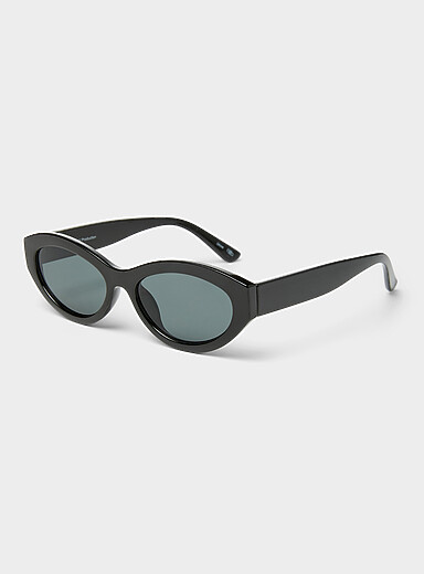 Les lunettes de soleil ovales &oelig;il de chat Fiona