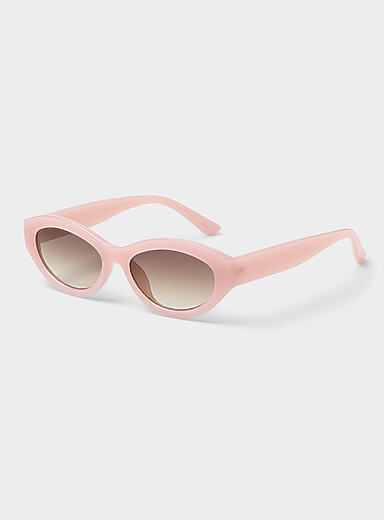 Les lunettes de soleil ovales &oelig;il de chat Fiona