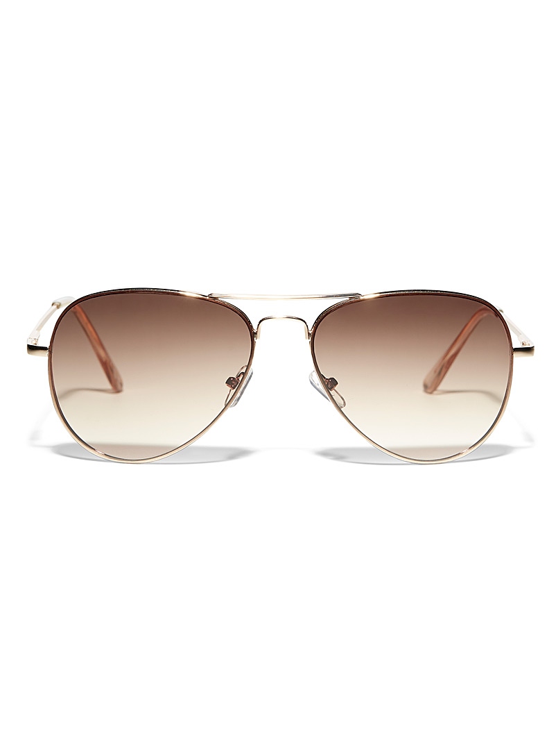 Simons Assorted Maddy aviator sunglasses for women