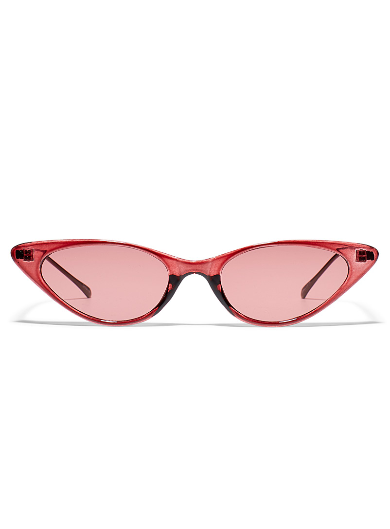 Simons Red Carrie cat-eye sunglasses for women