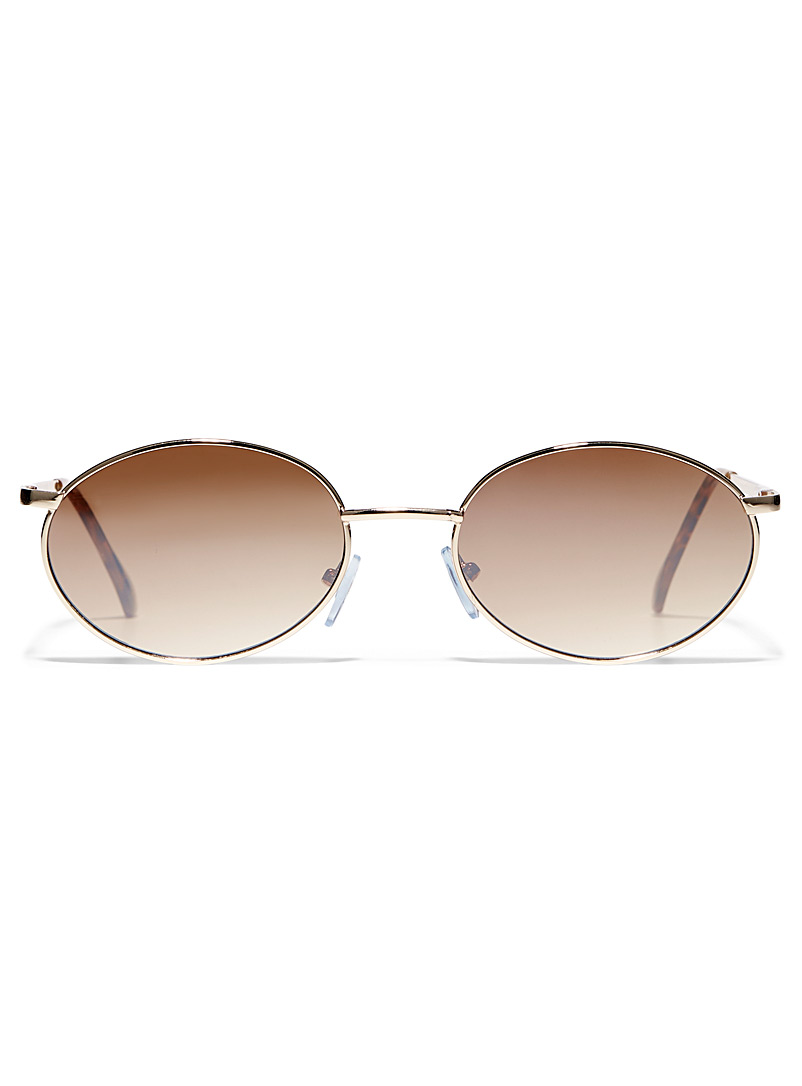 Simons Assorted Ivy oval sunglasses for women
