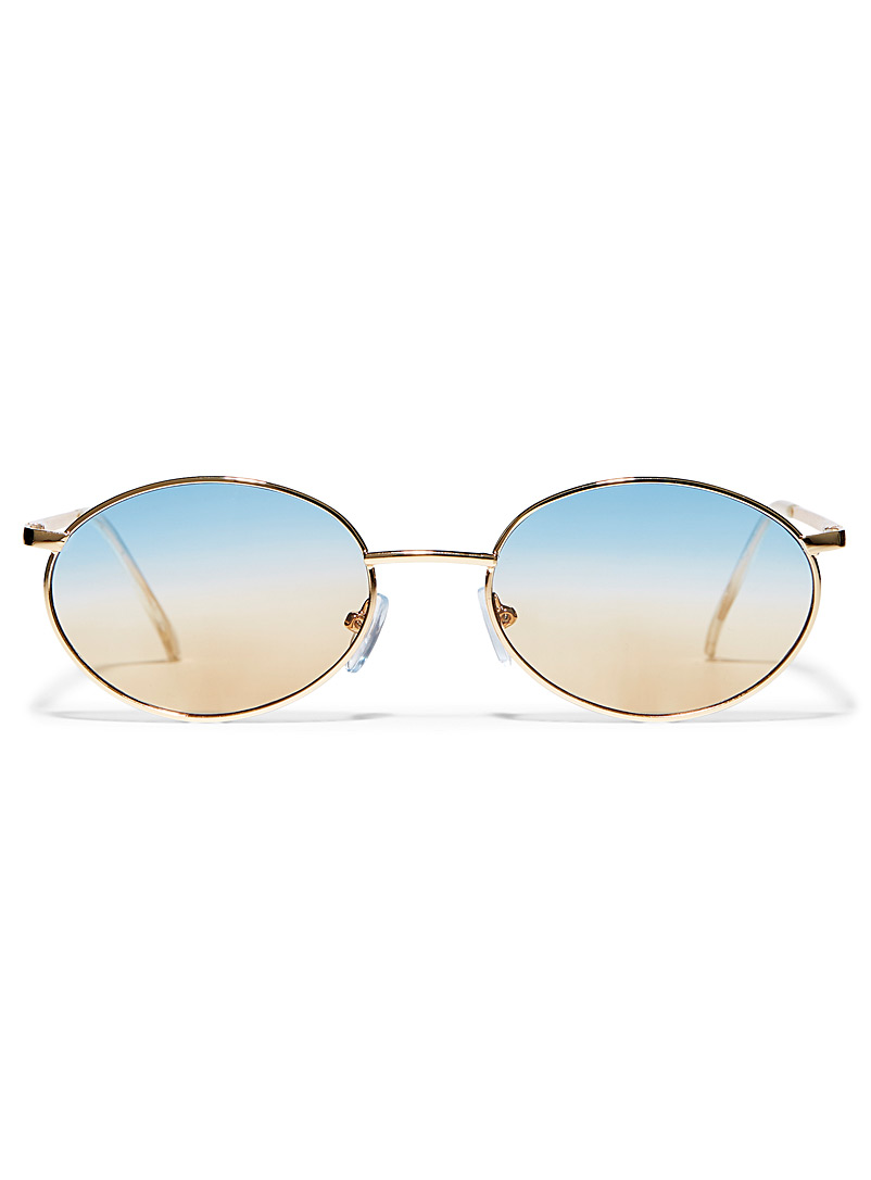 GUVIVI Lentes de sol ovalados retro para mujer, elegantes ojos de gato de los años 90, ligeros y estrechos, lentes de sol de moda con protección UV GUVIVI Lentes de sol ovalados retro para mujer, elegantes ojos de gato de los años 90, ligeros y estrechos, lentes de sol de moda con protección UV