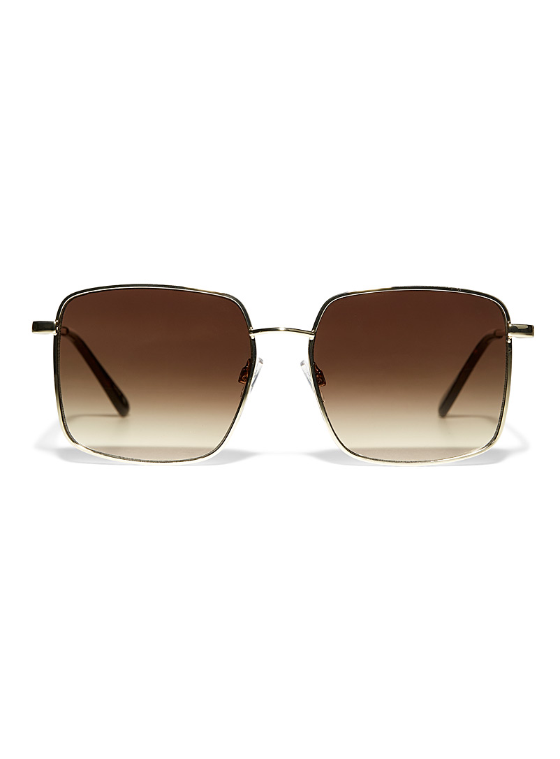 Simons Assorted Kirsten XL square sunglasses for women