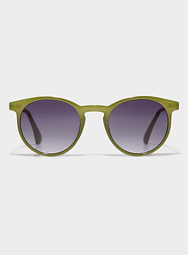 Regan round sunglasses