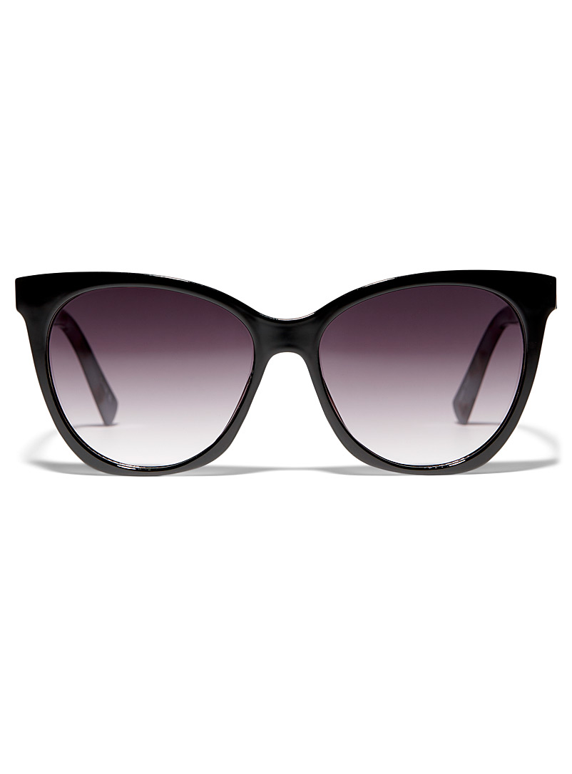 Simons Black Trish cat-eye sunglasses for women