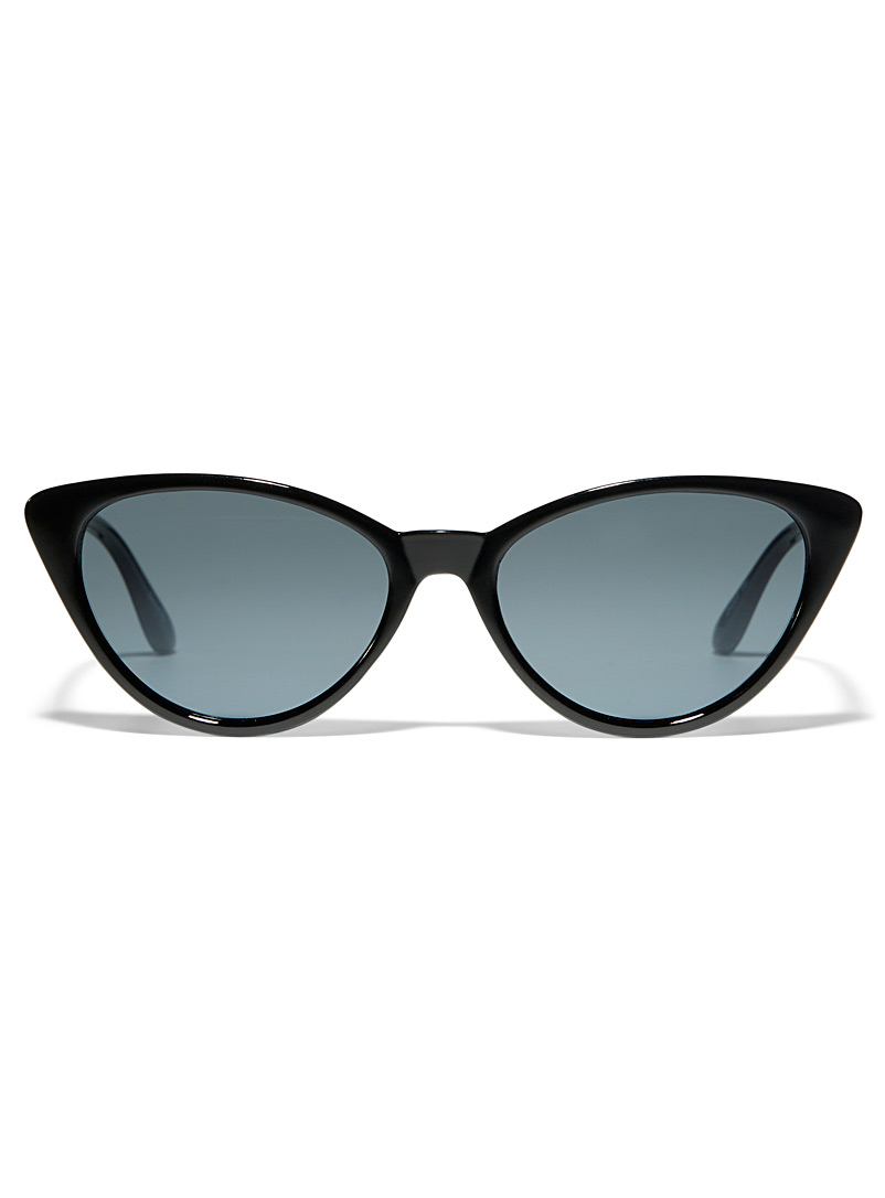 Simons: Les lunettes de soleil oeil de chat Val Noir pour femme